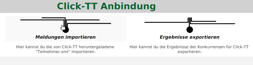 Import Button für Click-TT